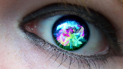 Eyes rainbows