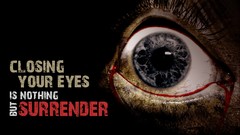 Eyes Typography Psycho horror Quotes