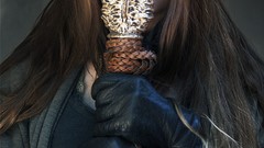 Eyes wars Knights Knives Warriors long hair models