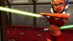 Eyes weapons star wars Star Wars: The Clone Wars white hair 