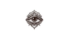 Eyes white background minimalistic artwork Simple Background