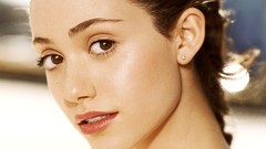 Eyes woman Actress brunettes emmy rossum