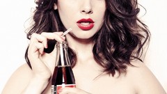 Eyes woman Actress coca-cola brunettes alison brie