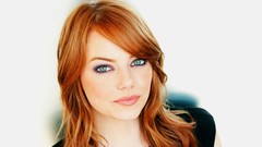 Eyes woman Actress emma stone redheads