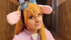 Eyes woman Adventure faces blondes bunny girls Gadget Hackwrench