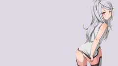 Eyes woman Anime Celebrity red eyes faces legs long hair anime 