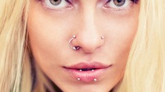 Eyes woman ass faces blondes tattoos lingerie models boobs 