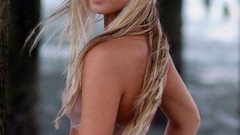 Eyes woman ass lips faces blondes brunettes piercings bikini 