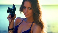 Eyes woman Australia lips faces models clara alonso Baku leica