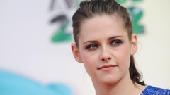 Eyes woman Awards Kristen Stewart faces Actress blue dress