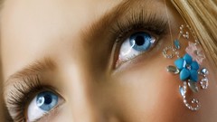 Eyes woman blondes blue eyes models