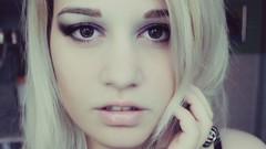 Eyes woman blondes brown eyes deviantart