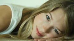 Eyes woman blondes green eyes