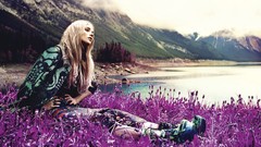 Eyes woman blondes models Chris elsa hosk Victorias Secret