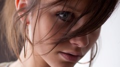 Eyes woman blue eyes brunettes