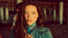 Eyes woman blue eyes redheads emily didonato fashion model
