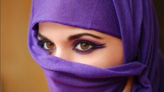 Eyes woman brown eyes hijab