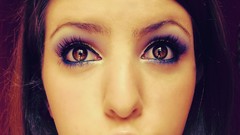 Eyes woman brunettes