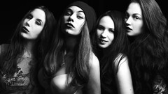 Eyes woman brunettes models boobs Sasha Brukva Sasha Larina 