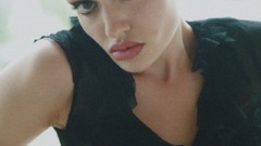 Eyes woman brunettes models Mike Dowson