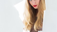 Eyes woman brunettes models photo shoot lg ella Fame Girls 