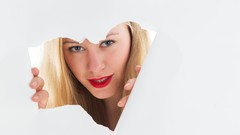 Eyes woman brunettes models photo shoot lg ella Fame Girls 