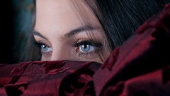 Eyes woman brunettes Valentina Kolesnikova Fergie A