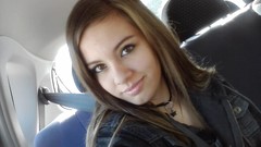 Eyes woman cars faces necklaces