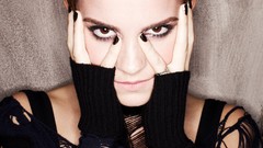 Eyes woman Celebrity Actress emma watson