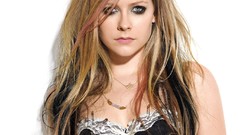 Eyes woman Celebrity Avril Lavigne faces blondes singers 