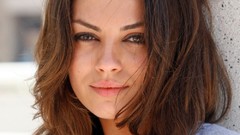 Eyes woman Celebrity faces Actress brunettes mila kunis 