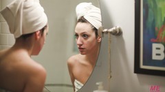 Eyes woman Celebrity faces legs lingerie brunettes models ecchi 