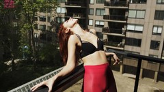 Eyes woman Celebrity faces legs lingerie models ecchi redheads 