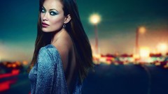 Eyes woman Celebrity Olivia Wilde faces Actress brunettes