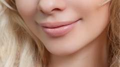 Eyes woman close-up blondes blue eyes