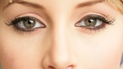 Eyes woman close-up brunettes