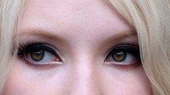 Eyes woman close-up Celebrity Actress emily browning