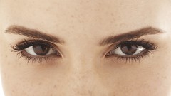 Eyes woman close-up Celebrity Actress emma watson