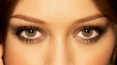 Eyes woman close-up Celebrity Hilary Duff Actress
