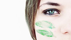 Eyes woman close-up faces