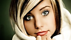 Eyes woman close-up faces