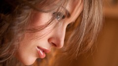 Eyes woman close-up faces blue eyes brunettes malena morgan