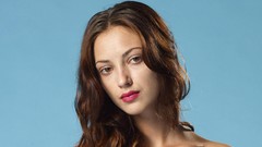 Eyes woman close-up faces brown eyes brunettes anna sbitnaya 