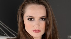 Eyes woman close-up faces brown eyes brunettes pornstars Tori 