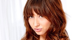 Eyes woman close-up faces brown eyes redheads Shay Laren