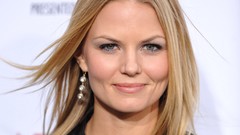 Eyes woman close-up faces long hair jennifer morrison