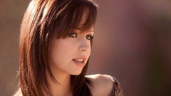 Eyes woman close-up faces redheads Hayden Winters