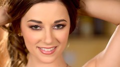 Eyes woman close-up faces smiling brunettes pornstars Taylor 