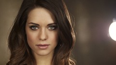 Eyes woman close-up lips Actress blush brunettes Lyndsey 