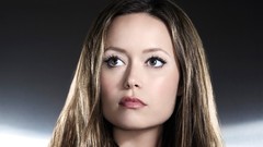 Eyes woman close-up long hair brown eyes brunettes summer glau